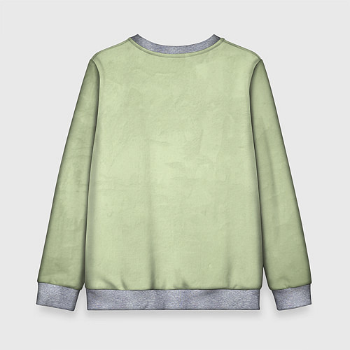 Детский свитшот Pepe is the main cryptocurrency / 3D-Меланж – фото 2