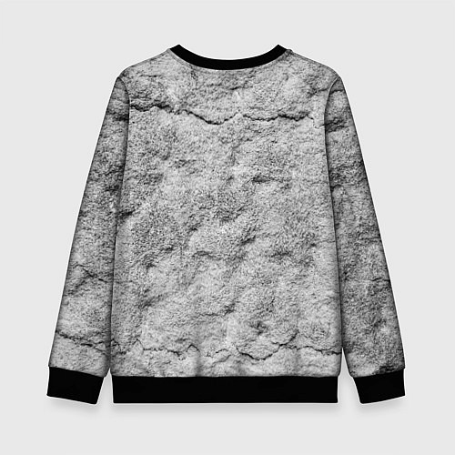 Детский свитшот Белобог - слава роду / 3D-Черный – фото 2