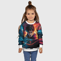 Свитшот детский Harry Potter, цвет: 3D-белый — фото 2