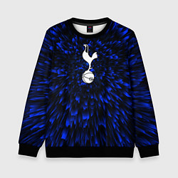 Свитшот детский Tottenham blue energy, цвет: 3D-черный