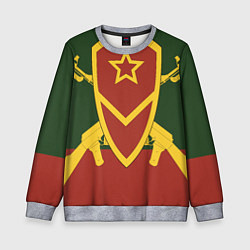 Детский свитшот Мотострелковые войска: герб со щитом