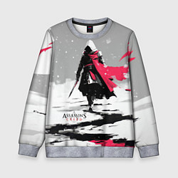 Свитшот детский Assassins Creed winter ninja, цвет: 3D-меланж