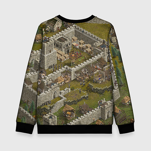 Детский свитшот Stronghold Crusader Definitive Edition / 3D-Черный – фото 2