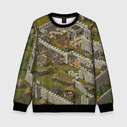 Свитшот детский Stronghold Crusader Definitive Edition, цвет: 3D-черный