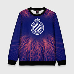 Свитшот детский Club Brugge red energy, цвет: 3D-черный