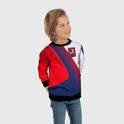 Свитшот детский Герб Москвы, цвет: 3D-черный — фото 2