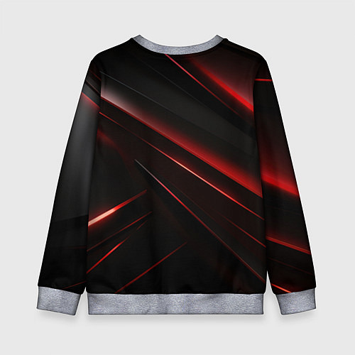 Детский свитшот Герб Москвы Россия / 3D-Меланж – фото 2