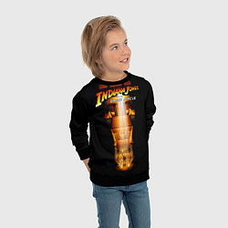 Свитшот детский Indiana Jones and the Great Circle, цвет: 3D-черный — фото 2