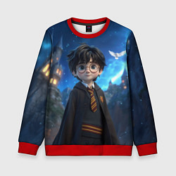 Свитшот детский Гарри Поттер, цвет: 3D-красный