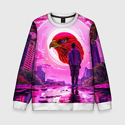 Свитшот детский Город Атланта Хокс, цвет: 3D-белый