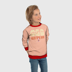 Свитшот детский Spy x Family Anya Cute, цвет: 3D-красный — фото 2