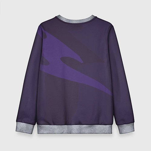 Детский свитшот Акула-монстр / 3D-Меланж – фото 2