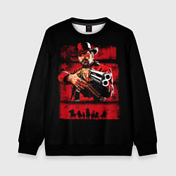 Свитшот детский Red Dead Redemption 2, цвет: 3D-черный