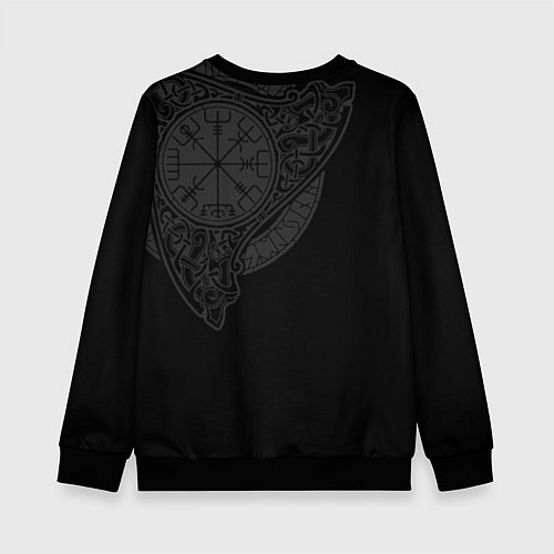 Детский свитшот Славяне братья / 3D-Черный – фото 2