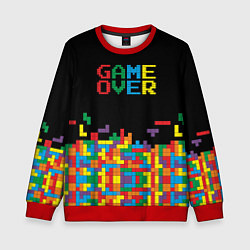 Детский свитшот Game over
