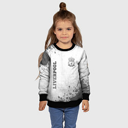 Свитшот детский Liverpool - white gradient вертикально, цвет: 3D-черный — фото 2