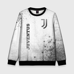Свитшот детский Juventus - white gradient вертикально, цвет: 3D-черный