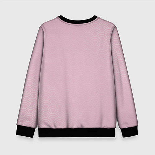 Детский свитшот Красивая Мулан и Мушу - big pictures / 3D-Черный – фото 2