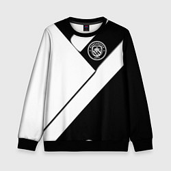 Детский свитшот Манчестер Юнайтед геометрия