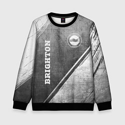 Детский свитшот Brighton - grey gradient вертикально