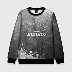 Свитшот детский Jaguar - grey gradient, цвет: 3D-черный