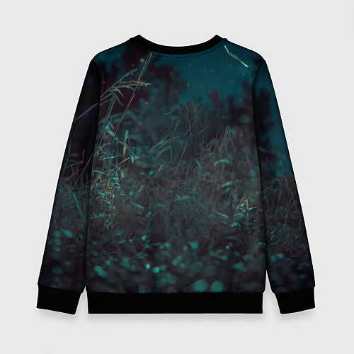 Детский свитшот Сектор газа ночной фон / 3D-Черный – фото 2