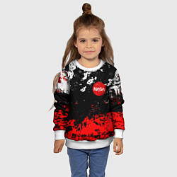 Свитшот детский Nasa краски, цвет: 3D-белый — фото 2