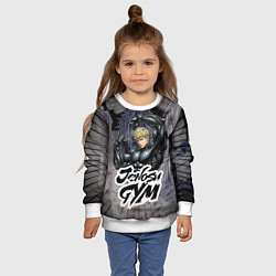 Свитшот детский Генос gym, цвет: 3D-белый — фото 2