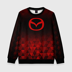 Детский свитшот Mazda red poly