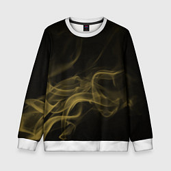 Детский свитшот Color smoke yellow