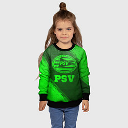 Свитшот детский PSV - green gradient, цвет: 3D-черный — фото 2