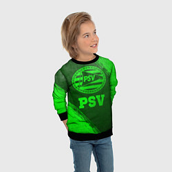 Свитшот детский PSV - green gradient, цвет: 3D-черный — фото 2