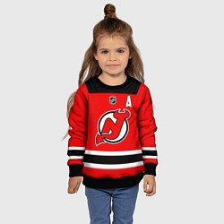 Свитшот детский Ковальчук - Нью Джерси Девилз, цвет: 3D-черный — фото 2