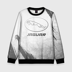 Свитшот детский Jaguar - white gradient, цвет: 3D-черный