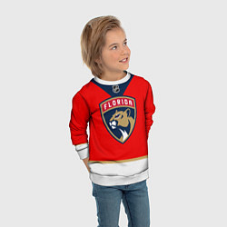 Свитшот детский Florida Panthers - NHL team, цвет: 3D-белый — фото 2