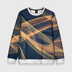 Детский свитшот Световые волны