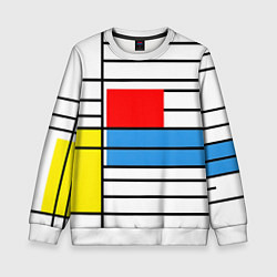 Детский свитшот В стиле мондриана