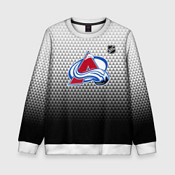 Детский свитшот Колорадо Эвеланш - черный градиент