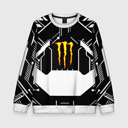 Детский свитшот Monster energy geometry