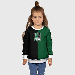 Свитшот детский Кривцов - ФК Краснодар, цвет: 3D-белый — фото 2