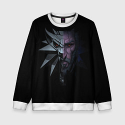 Детский свитшот Рожденный в Битве - Ведьмак 3