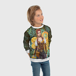 Свитшот детский Стимпанк приключения, цвет: 3D-белый — фото 2