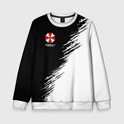 Детский свитшот Umbrella Corp - black and white