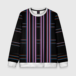 Детский свитшот Neon red blue black