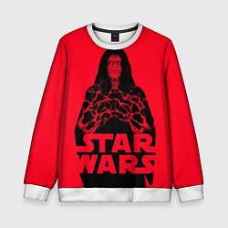 Свитшот детский Star wars - Darth Sidious, цвет: 3D-белый