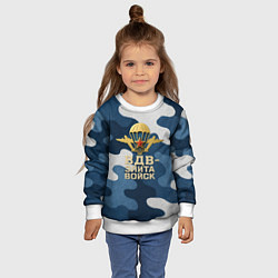 Свитшот детский ВДВ - элита войск, цвет: 3D-белый — фото 2