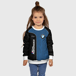 Свитшот детский BMW Performance Power, цвет: 3D-белый — фото 2