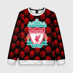 Свитшот детский Liverpool samurai, цвет: 3D-белый