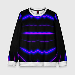 Детский свитшот Color multicoloured neon stripes