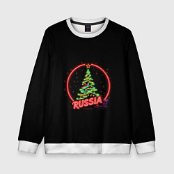 Свитшот детский New year, цвет: 3D-белый